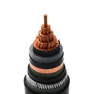כבל חשמל 1/10kv עם מוליך נחושת ו xlpe/pvc/פה בידוד גומי שריון לבנייה תת קרקעי