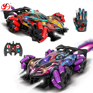 New 2.4g 1/16 Sensing Stunt RC <strong>Drift</strong> Car Finger Hand Remote Control <strong>Watch</strong> Gesture Sensor Car Toy With Light Music Spray - Product Image 1