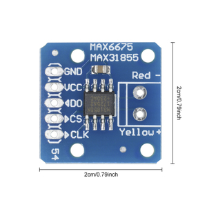 Arduino için MAX31855 Max6675 K tipi termokupl kesme panosu sıcaklık ölçüm sıcaklık sensörü modülü