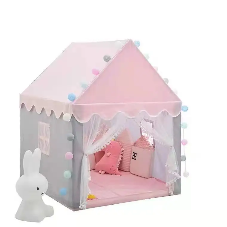 Tenda Princess Castle, tenda da gioco per bambini Teepee Party Castle Play House//