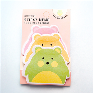 Cute Animal Sticky <strong>Notes</strong> - Adorable Designs for Kids, Students &amp; Office Fun Custom Sticky <strong>Notes</strong> - Product Image 3