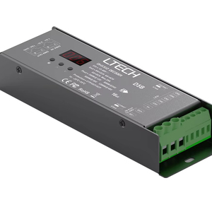 Neuankömmling Ltech D5A D5B RDM Mobil Phope Programmierung 12-48V RGB 3CH 4ch 5ch 8A 6A 5A Ltech DMX 512 Decoder