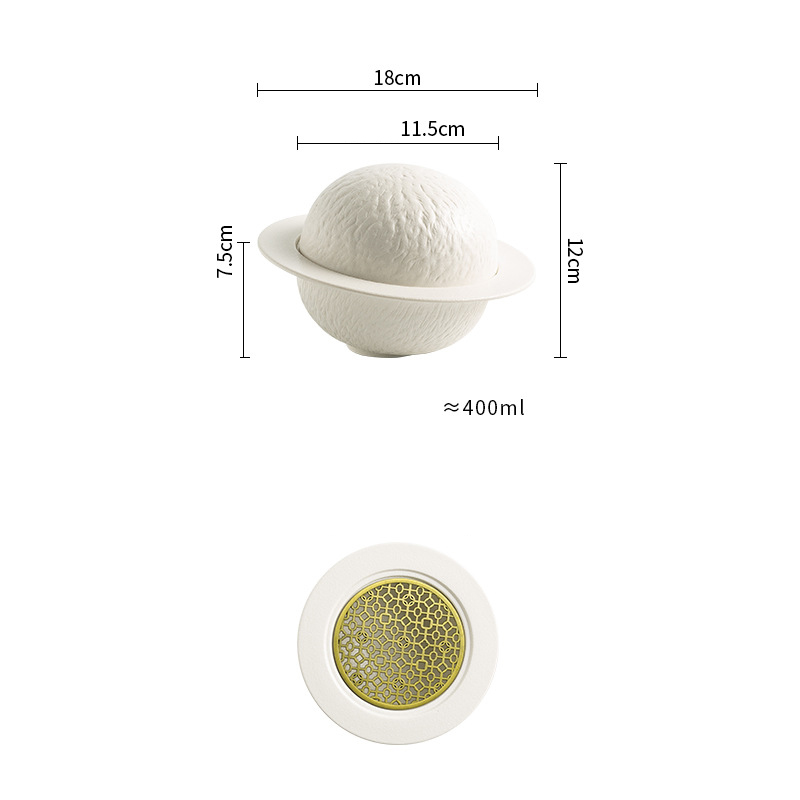 White bowl + Spacer