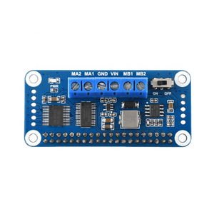Motor Driver HAT for <strong>Raspberry</strong> <strong>Pi</strong> <strong>I2C</strong> Interface <strong>2</strong>-way DC motor Applicable to <strong>Raspberry</strong> <strong>Pi</strong> series boards/X3 <strong>Pi</strong>/VisionFive2 - Product Image 1