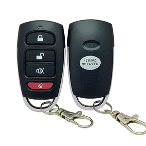4 Tasten 1527 Lerncode-Decode-Empfänger Drahtlose Fernbedienung store HF-Sender 433MHz - Product Image 2