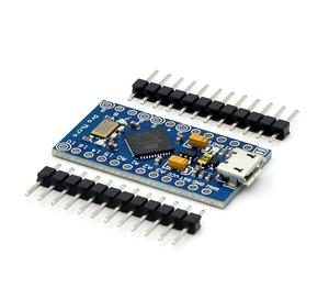 Pro Micro ATmega32U4 5V 16MHz Original-Chip Ersetzen Sie ATmega328 für Arduino Pro Mini mit 2-reihigem Stift kopf für Leonardo