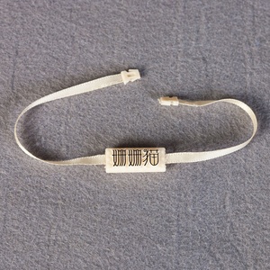 Seal <strong>Tag</strong> Plastic Hangtag <strong>String</strong> <strong>Custom</strong> With New Style Debossed Logo for Garment Hang <strong>Tag</strong> - Product Image 4