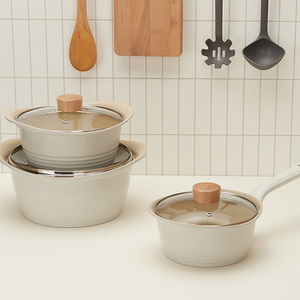 Cơ bản nồi gốm loạt pfoa-miễn phí gốm không dính đồ nấu nướng với chống xước và chịu nhiệt lớp phủ - Product Image 1