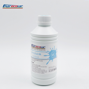 厂家直销DFT CMYK 1000毫升爱普生I3200/XP600打印头纺织品转印油墨 - Product Image 6