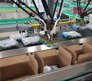 Industrie roboter Intelligenter Picking Delta-Roboter für die Lebensmittel industrie Automatischer Delta Parallel-Roboter für Lebensmittel karton verpackungen - Product Image 2