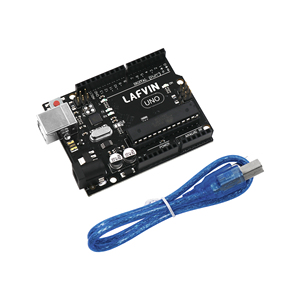 LAFVIN UNO R3 Bord ATmega328P <span class=keywords><strong>ATMEGA16U2</strong></span> mit USB Kabel für Arduinos