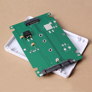M.2 NGFF (SATA) SSD to 2.5 Inch SATA <strong>Adapter</strong> Card 8mm Thickness Enclosure IO M.2 SATA SSD <strong>Adapter</strong> to Desktop Notebook <strong>Computer</strong>