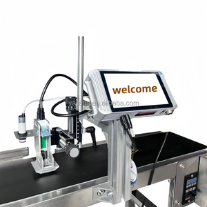 <strong>Factory</strong> <strong>Direct</strong> Sale Online Inkjet Printer 12.7Mm 25.4Mm Tij Batch <strong>Coding</strong> Automatic Thermal Inkjet Printer With Conveyor Belt - Product Image 2