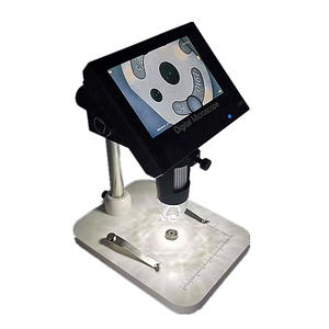 High Quality Digital <strong>Microscope</strong> to test diesel Parts 3D Effect Adjustable Stand Monitor 7&quot; Screen <strong>LED</strong> Magnifier - Product Image 1