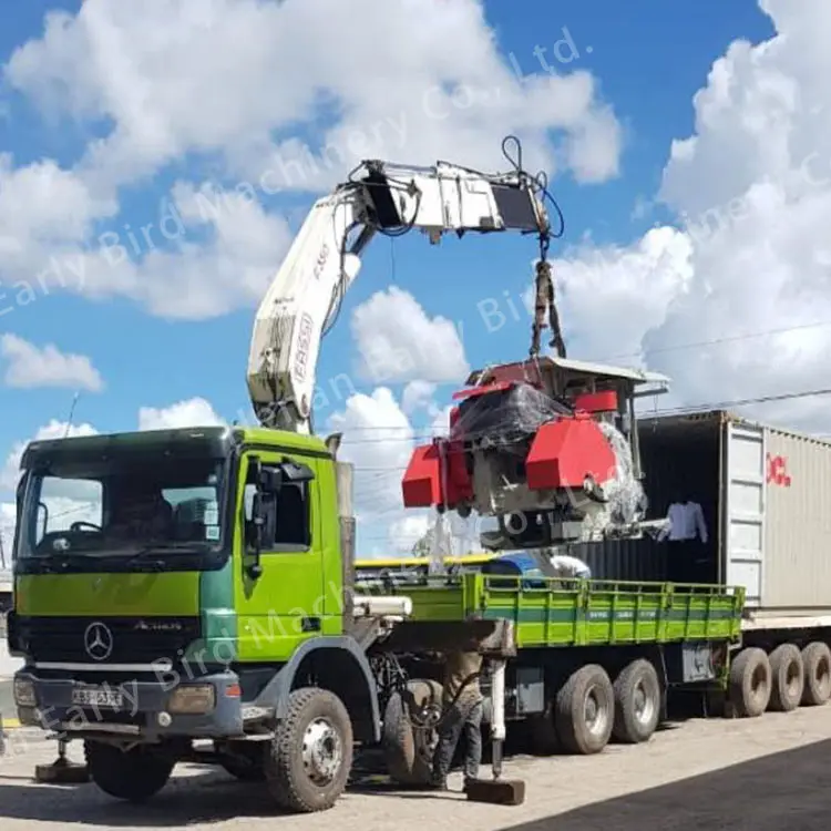 Tam otomatik laterite kireçtaşı mermer granit kaplama taşı kesme makinası