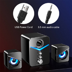Altavoz Multimedia Usb electrónico de entrada de Audio de graves fuertes de alta calidad para ordenador PC portátil música películas y juegos - Product Image 6