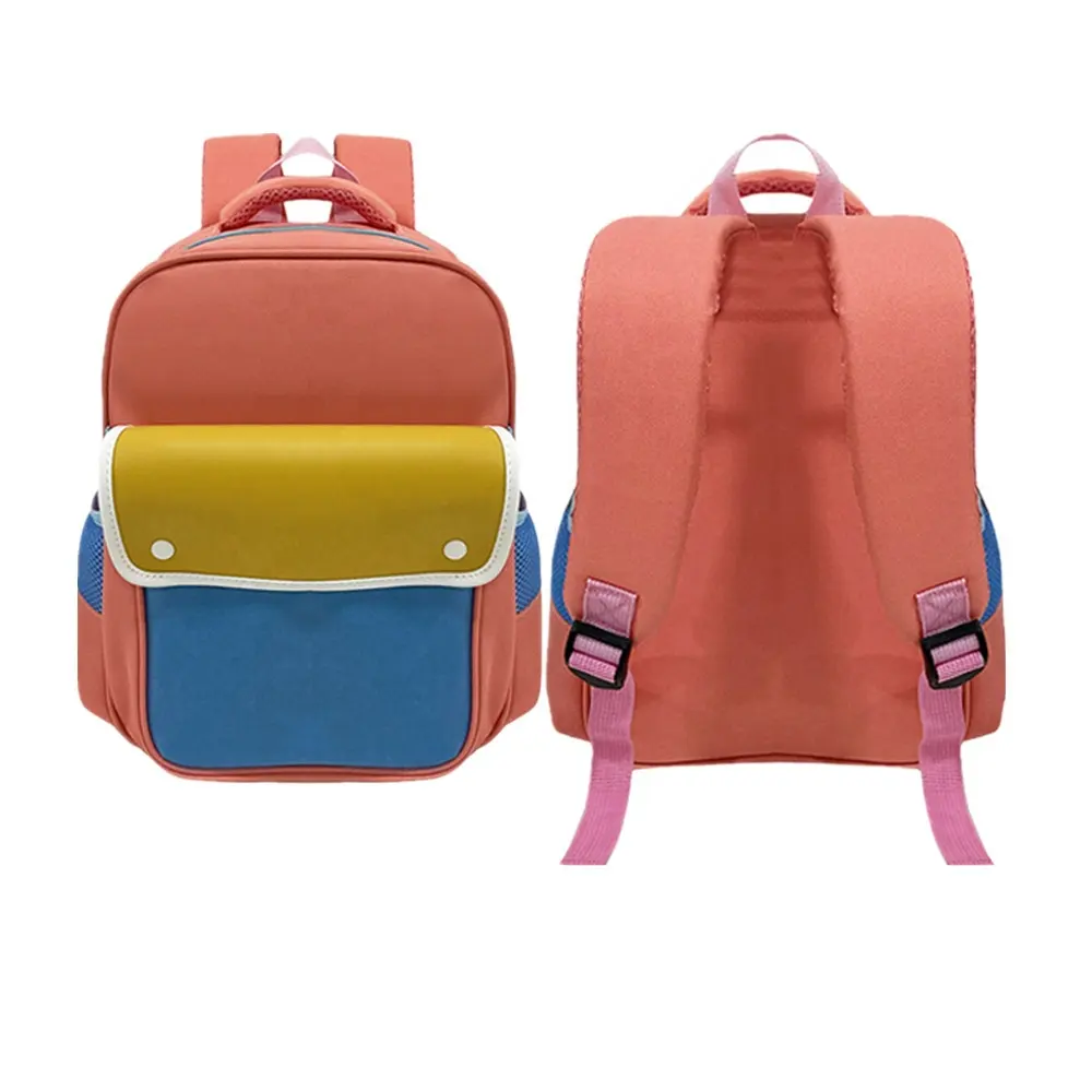 Fabrik Großhandel niedlicher Schüler-Rucksack Mädchen leichte Schultasche 1-6 Grad doppelte Schulter Schultasche für Kinder
