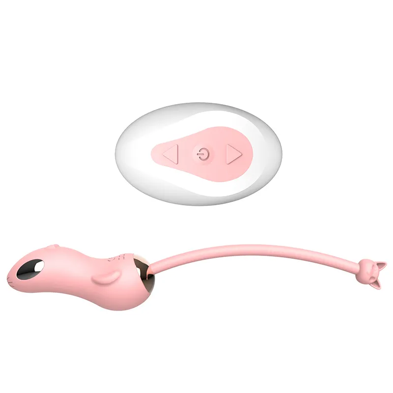 Перезаряжаемая милая игрушка-вибратор в форме животного с присоской для сосков и клитора, секс-игрушка для женщин, мастурбация с 10 скоростями