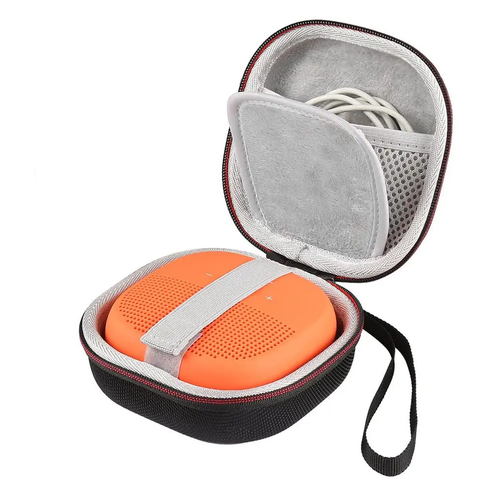 Чехол для переноски, сумка чехол для колонок и беспроводные наушники с микрофоном и динамик-дополнительное пространство для кабелей (только корпус)
