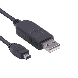 Fabrika özelleştirilmiş yüksek kalite FTDI232 USB Rs232 Mini 4P seri programlama kablosu için Uniden Bearcat tarayıcı