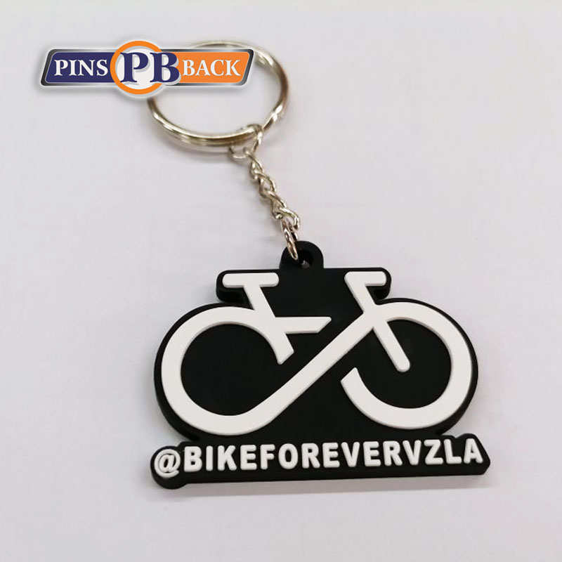 silicone keyring pvc keyring custom 3d soft rubber pvc keychain