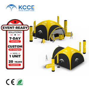 Tùy chỉnh mang nhãn hiệu in ấn không thấm nước bền ngoài trời tiếp thị marquee Spider triển lãm Inflatable lều cho quảng cáo khuyến mãi - Product Image 1