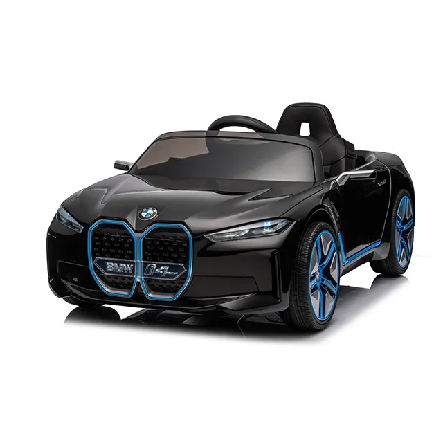Novo Licenciado BMW i4 crianças passeio no carro 12v crianças carro de brinquedo elétrico 2.4G controle remoto passeio elétrico no carro para as crianças dirigir