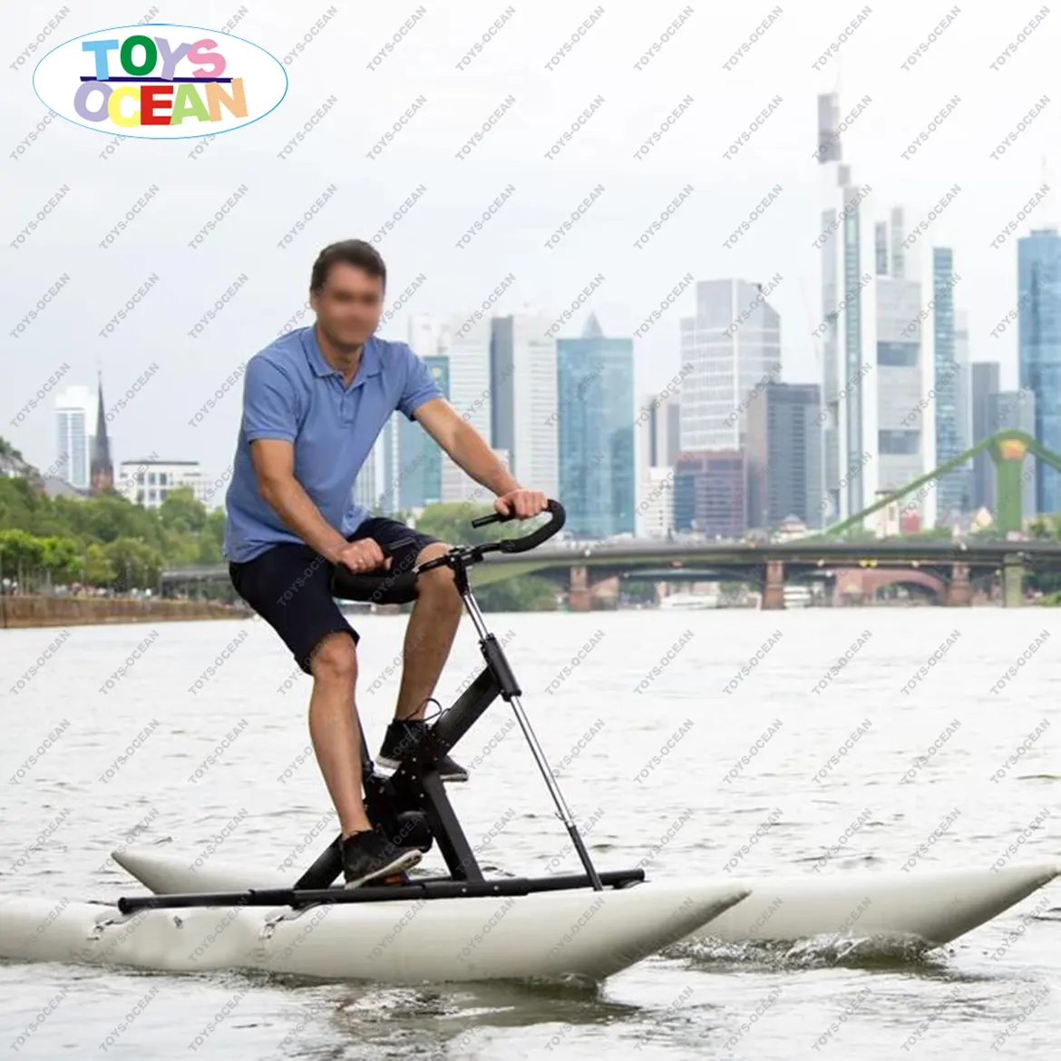 Nach Größe hohe qualität PVC aufblasbare meer banana boot rohre schwimm wasser bike boje