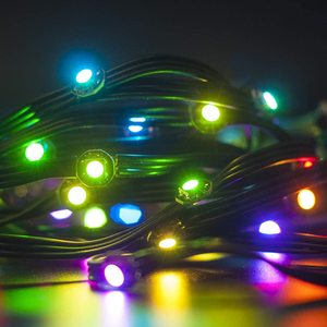 50pcs WS2812B Pre-wired LED Pixel Modulo String Luce di Colore Completo 5050 RGB 5V HA CONDOTTO LA Luce Pixel - Product Image 4