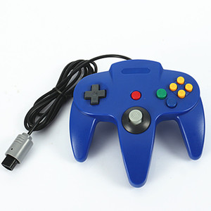 Prezzo all'ingrosso N64 Gamepad cablato Controller Joypad di controllo Gaming Joystick per Console Nintendo 64 - Product Image 6