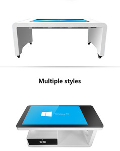 Mesa de centro LED de 43 pulgadas, mesa de centro inteligente para sala de estar con computadora de pantalla táctil incorporada para hogar inteligente - Product Image 2