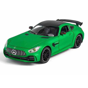 1/24 GTR Die-cast otomobil araç model simülasyon ses ve ışık ile geri alaşım araba çekin - Product Image 1