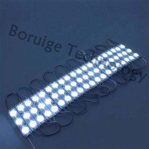 6011 12v dc 3led הזרקת עדשות סימן אור 1.5w smd הוביל מודול 2835 הוביל סימן מודולי אות אות