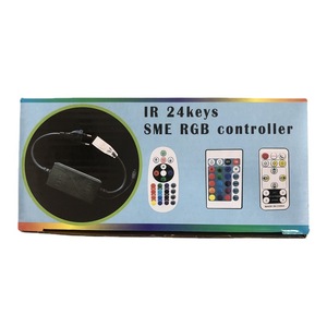ИК-контроллер 4 pin 24 кнопки RGB ИК пульт дистанционного управления высокой мощности мигающий 220 В светодиодные полосы света разъем светодиодный контроллер драйвера - Product Image 5