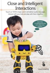 JJRC-Robot KUQI-TOTO RC R17, juguetes educativos inteligentes, Robots con sensibilidad al tacto, baile, Programación Financiera - Product Image 6