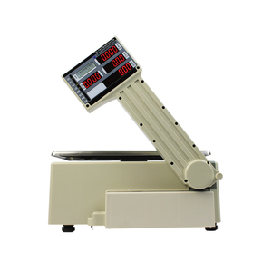 Functional Barcode Scale Label Printing Machine Supermarket Use Fruit Vegetable <strong>Stores</strong> Display Product Service Equipment - Product Image 3