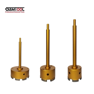 Fábrica de Alimentação 70mm M12 Rosca Longa Shank Diamante Núcleo Broca Broca Anel Segmento Concreto Mármore Granito Telha Cerâmica Perfuração