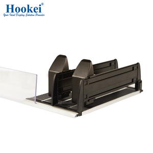 <strong>Automatic</strong> Drink Dispenser Spring <strong>Loaded</strong> Fridge Beverage <strong>Shelf</strong> Pusher Glide Width-adjustable Pusher Slide Rail With Roller <strong>Shelf</strong> - Product Image 3