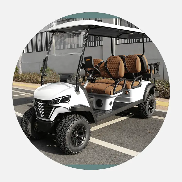 Carros do clube do "trotinette" da mobilidade 48v para a venda Utv carro de golfe levantado comercial Off Road luxo 4 assentos