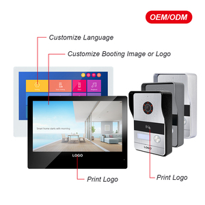 Sistema di videocitofono intelligente con lettore di prossimità e fotocamera a colori kit campanello 2 cavo citofono semplice installazione - Product Image 5