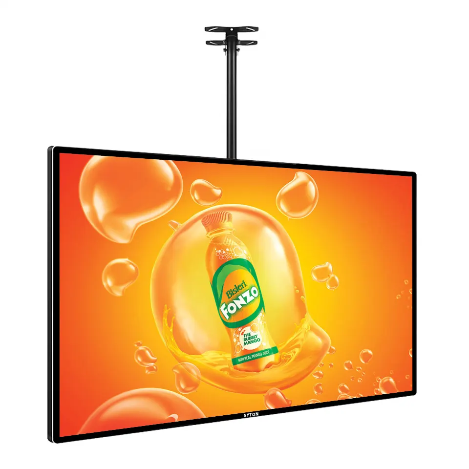 43-49 Inch Dinding Sentuh Kapasitif WIFI 3G Android Network Advertising Pemain, xxx TV untuk Indoor Iklan Menggunakan