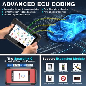Lancio 2025 X431 PAD V ECU Scanner per macchine diagnostiche per strumenti di codifica e programmazione Online con aggiornamento Obd2 di 2 anni