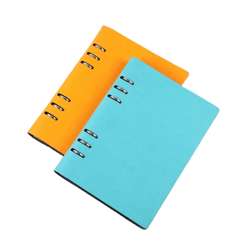 Cuadernos de alta calidad de lujo en blanco A5, cuaderno impermeable con encuadernación en espiral para estudiantes