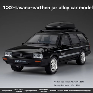 1:32 noel baba'nın eski pikap Classics pres döküm Model araba Metal geri çekme sesli oyuncak ve hafif çocuk uygun süslemeleri süs - Product Image 6