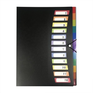 12分区文件扩充文件夹分类书文件收纳袋文件收纳器 - Product Image 2