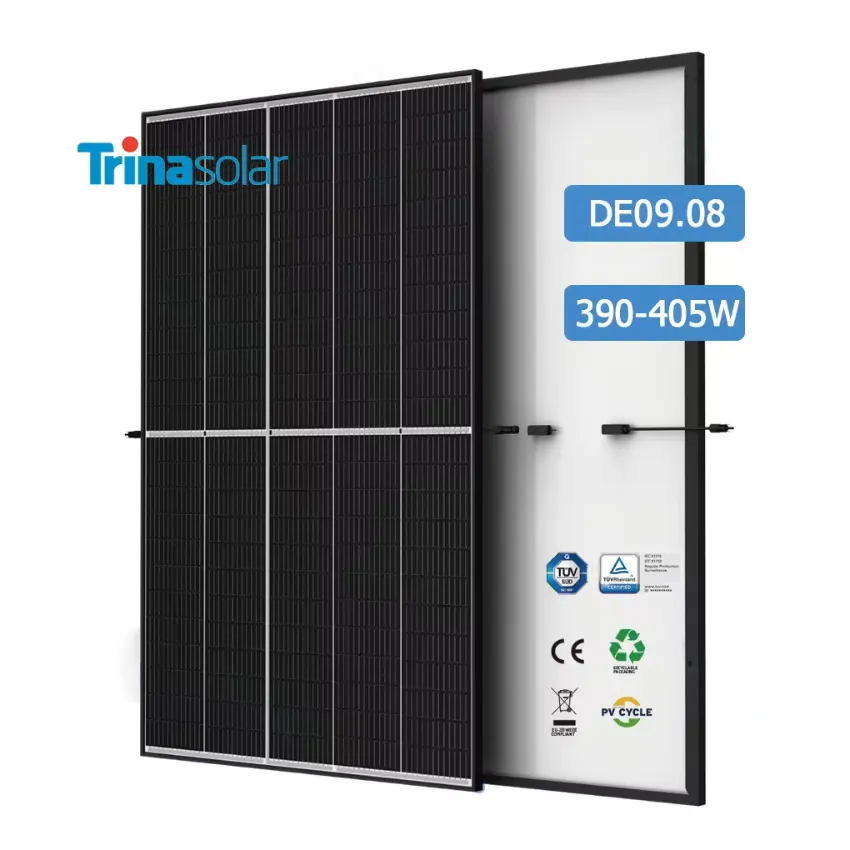 Trina Vertex S De09.08 400w Paneles Solares Costos Monocrystalline Solar Mono Panels Cell Module Solar Photovoltaic Panels