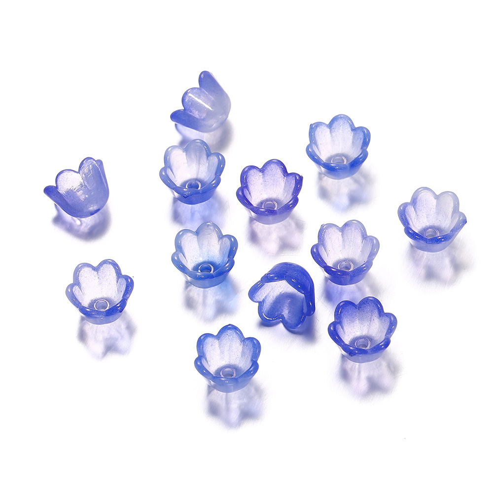 Calyx de muguet bicolore - bleu