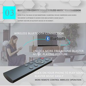 แถบเสียง BS-18A สำหรับทีวีพร้อมวิทยุ FM, ระบบโฮมเธียเตอร์ไร้สาย54W, เสียงเซอร์ราวด์, อินพุต tf/aux/rca - Product Image 4