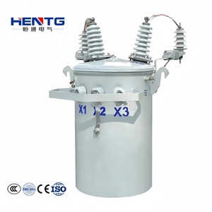 Trasformatore di distribuzione con palo monofase 10kva 15kva 25kva 37.5kva 10kv ingresso uscita 220v e 380v - Product Image 1