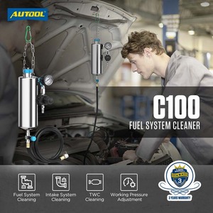AUTOOL C100 Mini Car Fuel <strong>Injector</strong> Cleaning Machine <strong>Easy</strong> Operating Cleaner Tester Universal - Product Image 2
